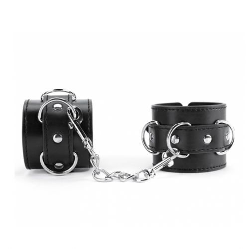 Black Wrist Cuffs Argus Fetish