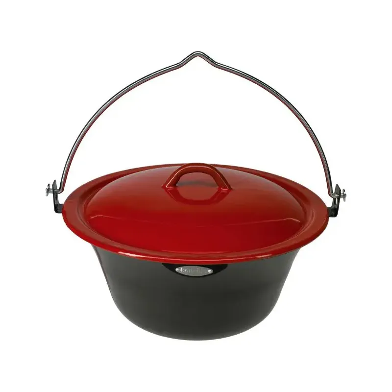 Bon-fire Gryde 15    Sort Emalje