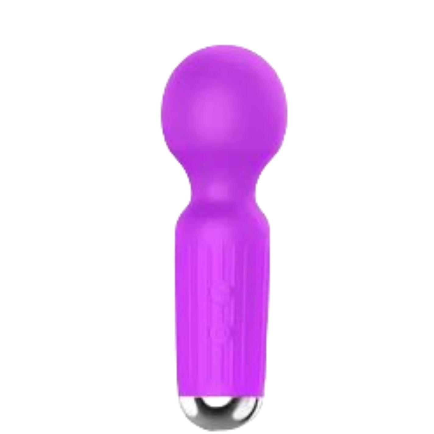 Boss Series Stimulator Genopladelig Mini Massager Usb 20 Funktioner Lilla