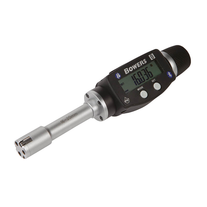 Bowers Xtd16m-bt Digital -punkt Mikrometer 16-20 Mm Med Kontrolring
