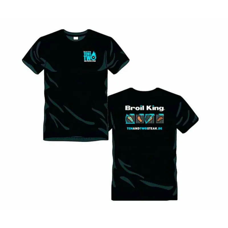 Broil King -shirt 10 Sort Stk