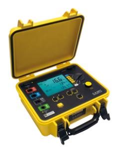 Ca 6471 Jordplade-  Resistivitet-  Feltkoblings-  Selektiv Jordmodstandsmåler  Microohmmeter