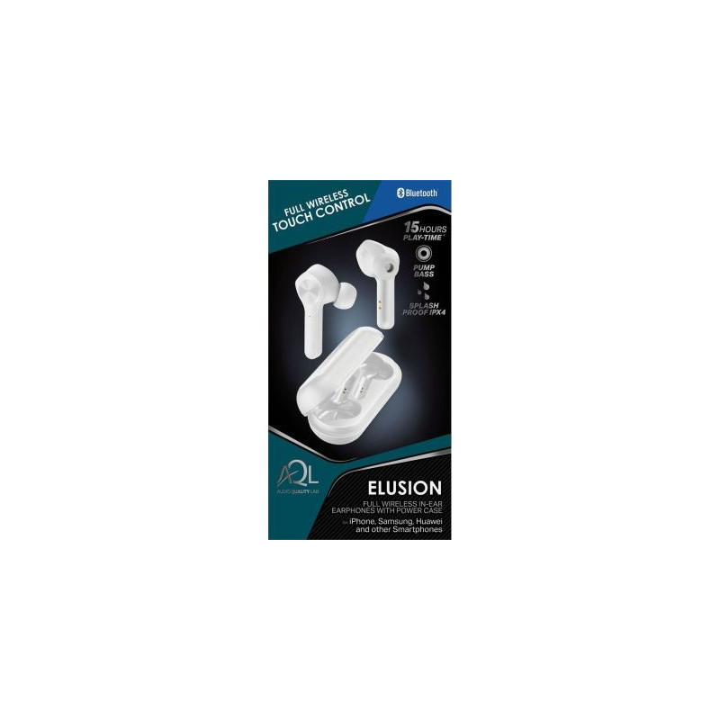 Cellularline Aql Bt Earplugs  Elusiontws  Hvid Trådløse In-ear øretelefoner