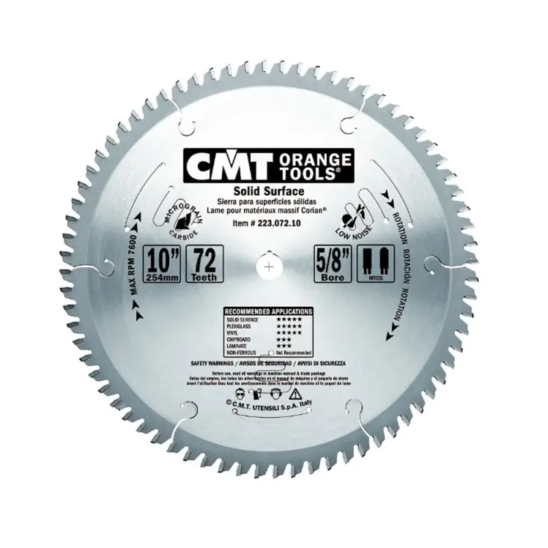 Cmt Klinge 250x3 2x30 Z72 Tf 223 072 10m