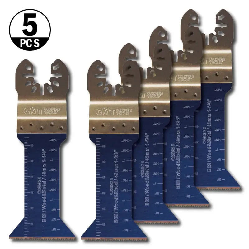 Cmt Multicut 42x68mm Bim Træ-metal Omm35-x5