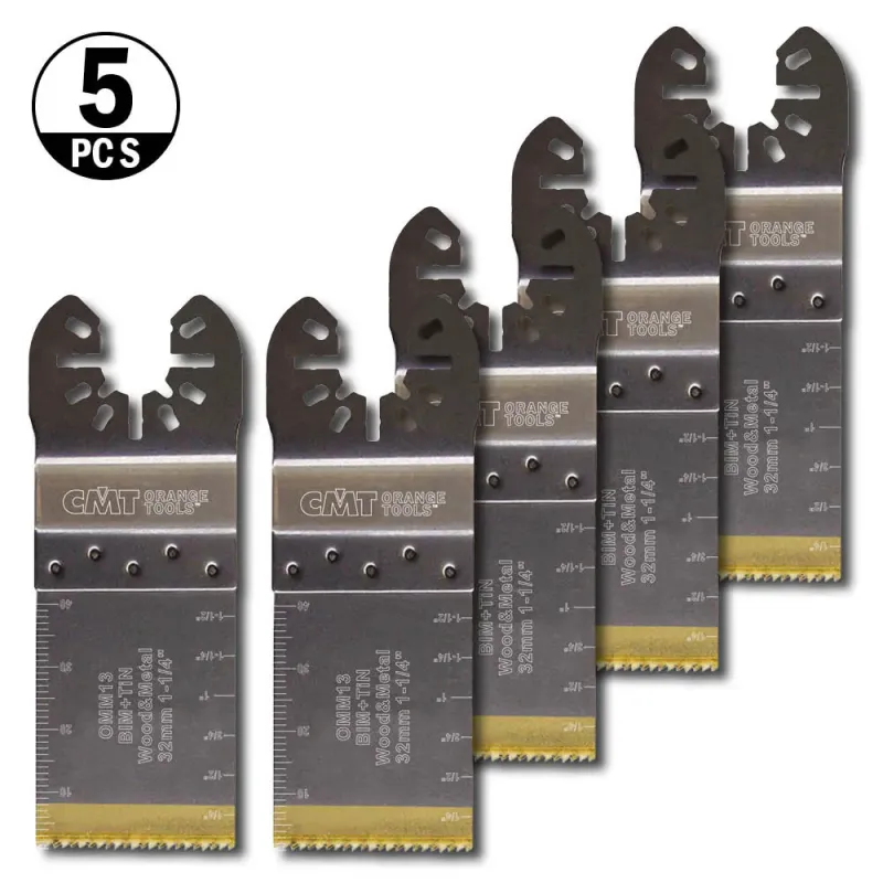 Cmt Multicut 32x40mm Bim Træ-metal Omm13-x5