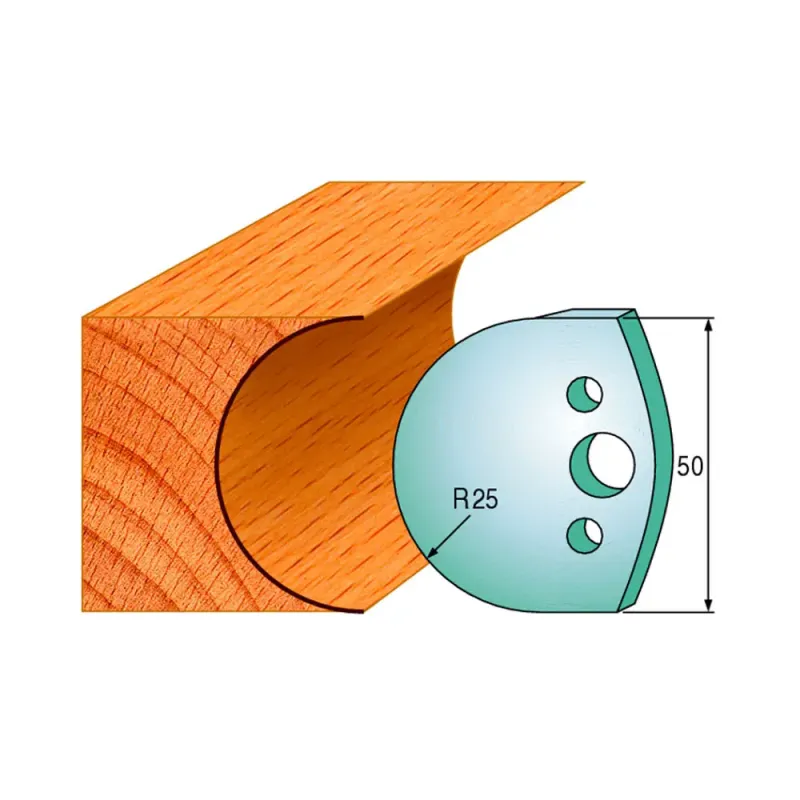 Cmt Profilknive Sæt 50mm Nr  543 690 543
