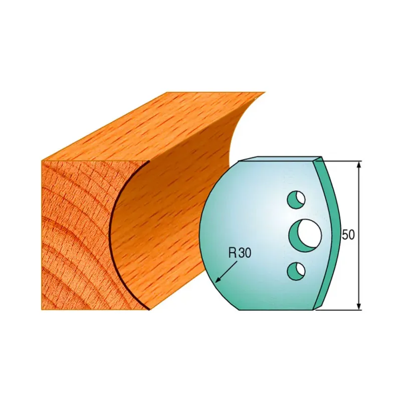 Cmt Profilknive Sæt 50mm Nr  544 690 544