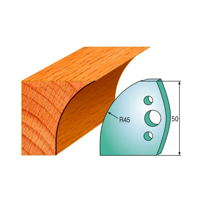 Cmt Profilknive Sæt 50mm Nr  566 690 566