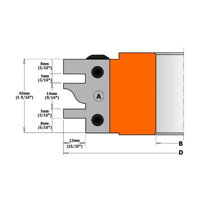 Cmt Profilplatte     2stk  Cmt 695 014b