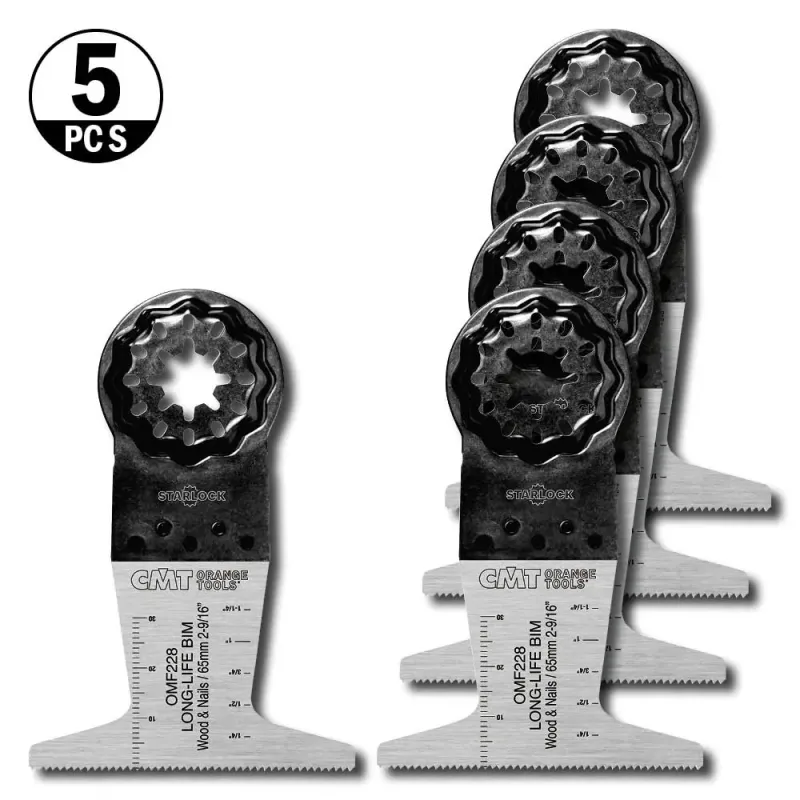 Cmt Starlock 65x50mm Bim Træ-metal Omf228-x5