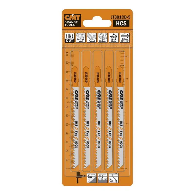 Cmt Stiksavklinge 90mm Hcs Fine Jt301cd-