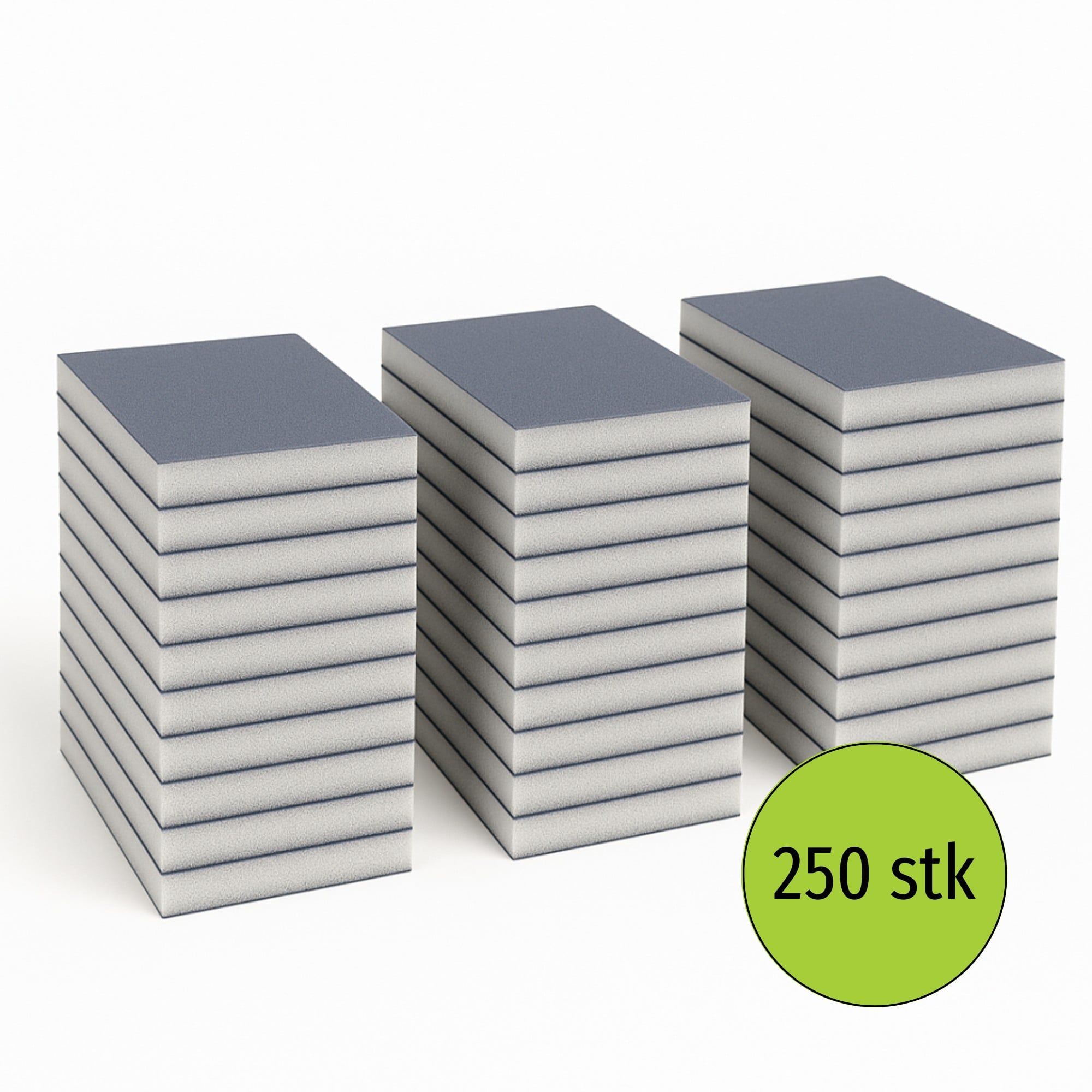 Cool Sanding Slibesvamp 120x98x12mm- Sort Silicium Slibekorn 250 Stk  Korn C100