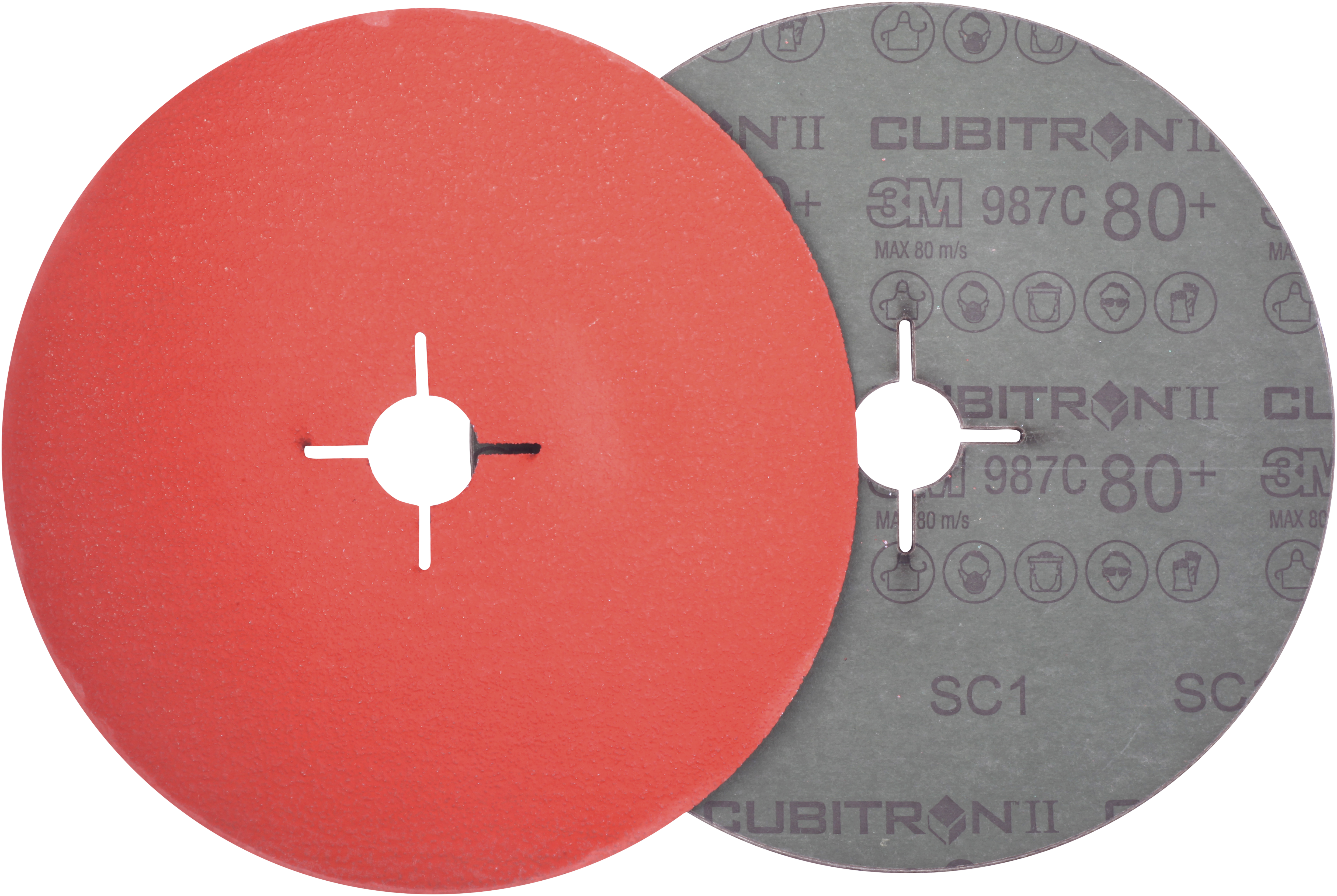 Cubitron Ii Fiberrondel 987c P80 115mm