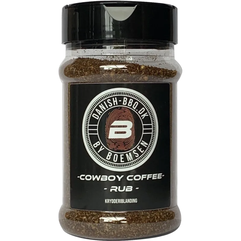 Danish Bbq Cowboy Coffee 220g Rub