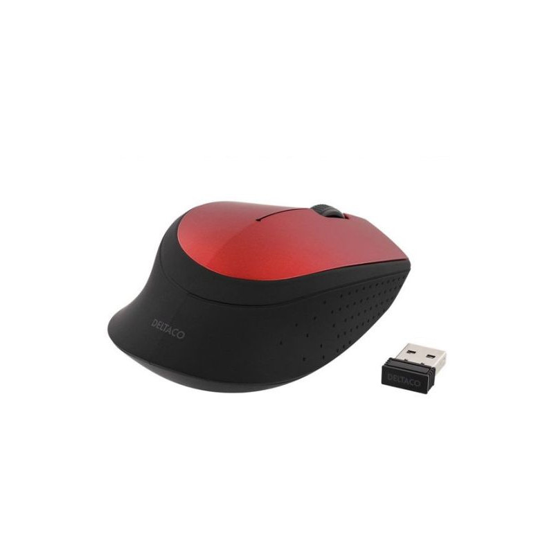 Deltaco Trådløs Optisk Mus     Ghz   Knapper Med Scroll  1200 Dpi