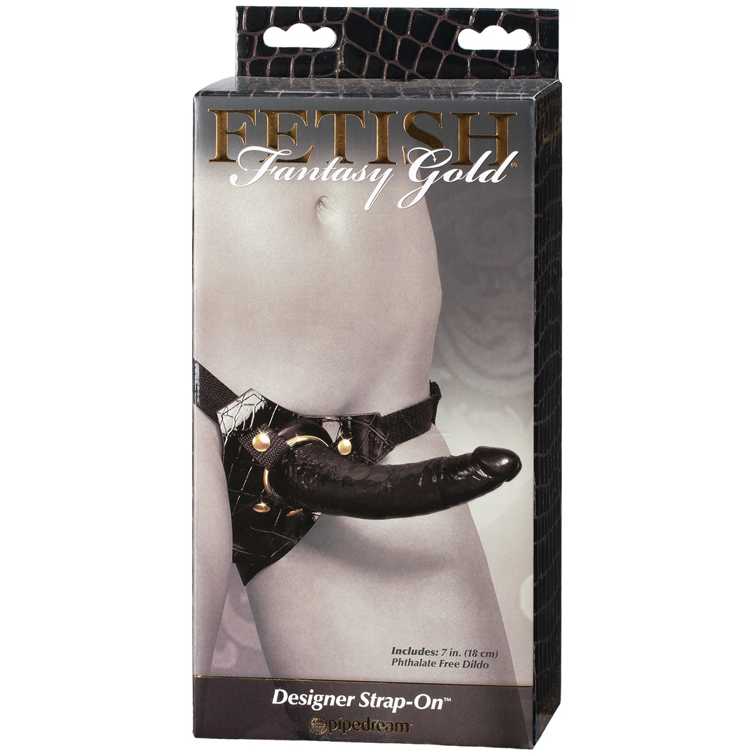 Designer Strap-on Gold