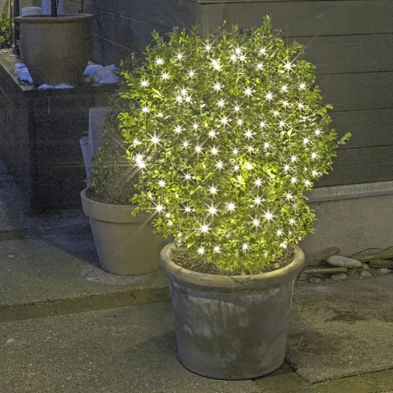 Dga Lysnet 80led Mørkegrøn  100x150cm 23141016