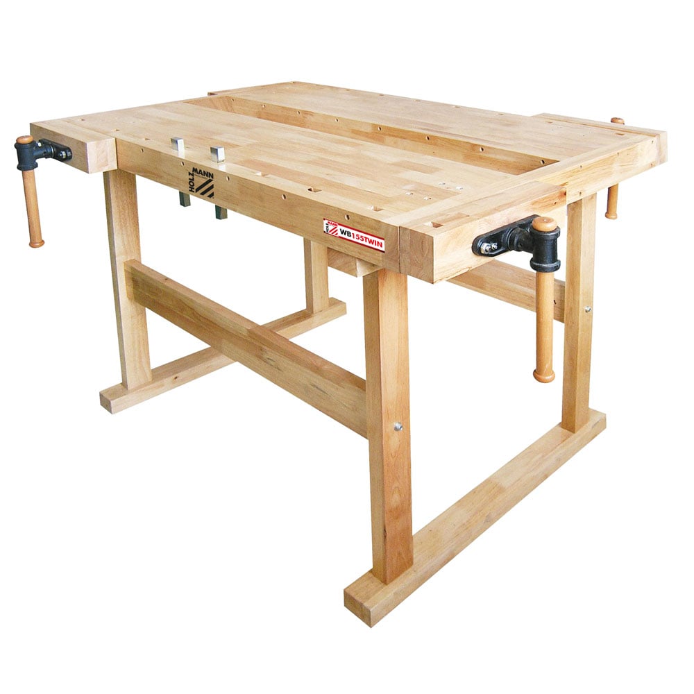 Dobbel Høvlbænk Holzmann Wb155twin