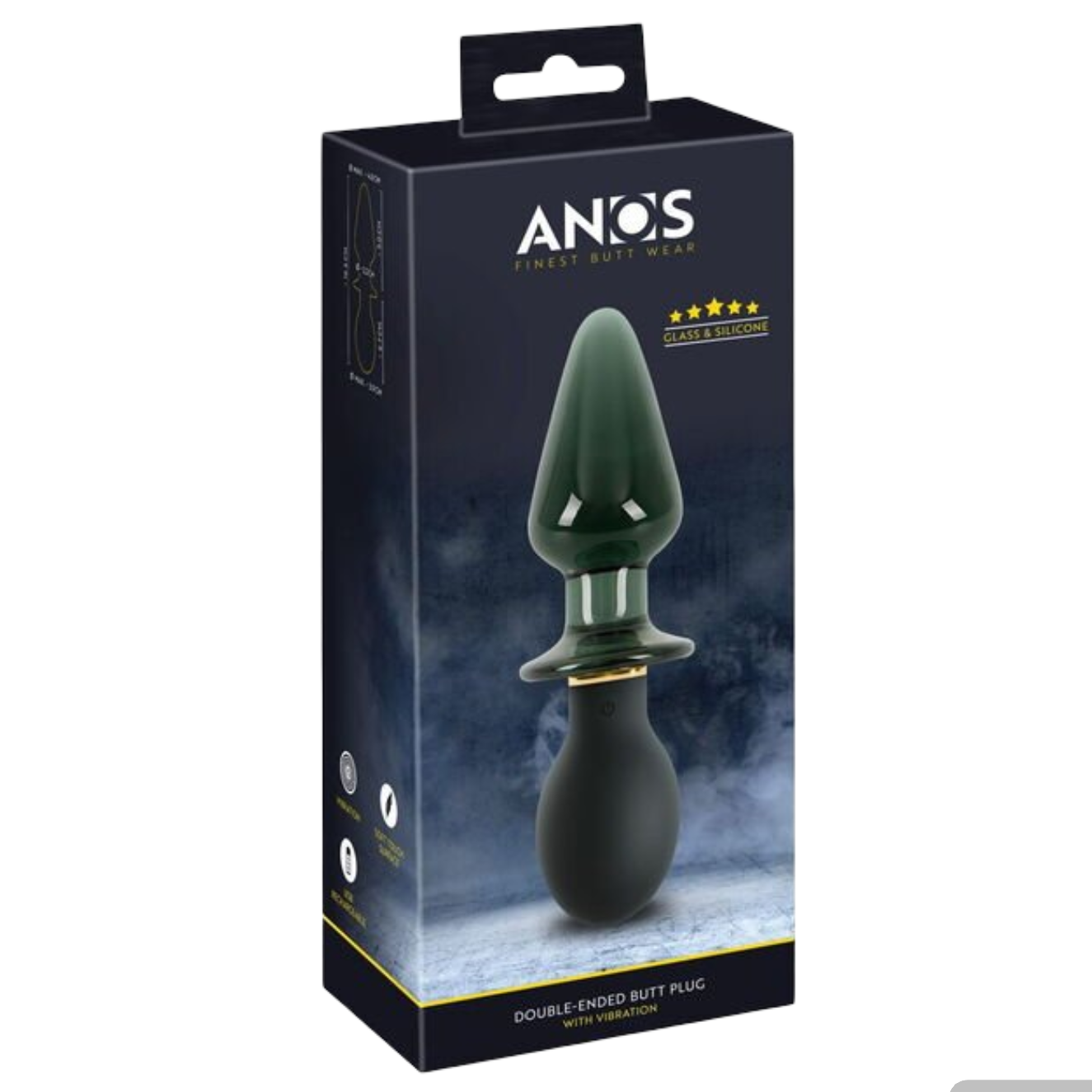Dobbelt Vibrerende Buttplug
