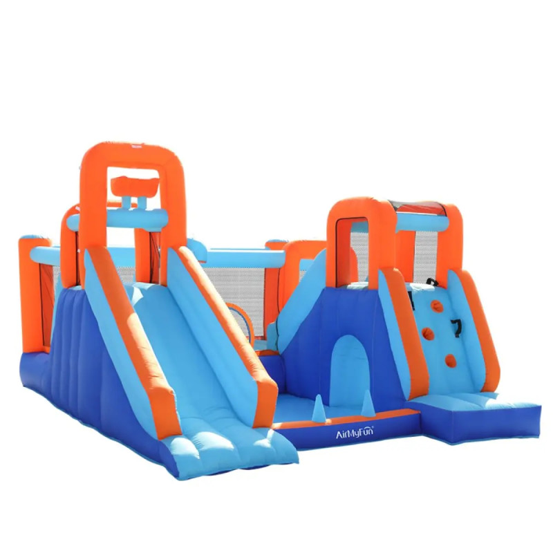 Doctor Dolphin Waterslide Hoppeborg Inkl  750 Watt Blæser 83051