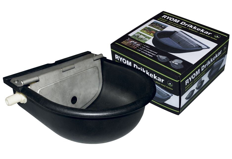 Drikkekar Plast Svømmer Ltr