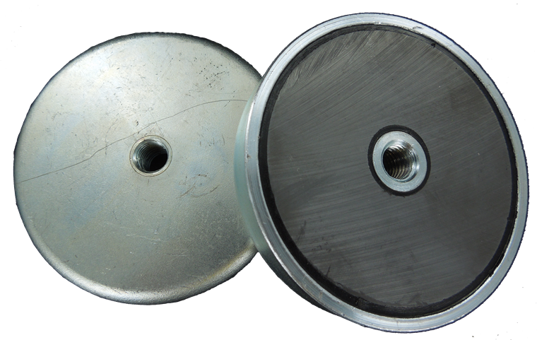 Eclipse Pottemagnet M10 55kg ø80mm Galvaniseret