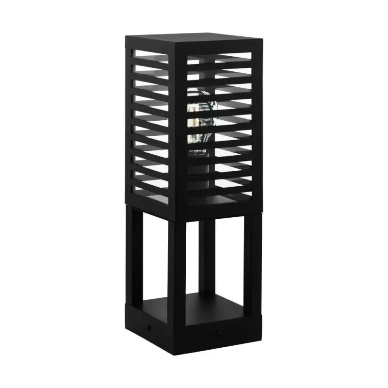 Eglo Alamonte Ude Stander E27 Ip44 H450 Sort Udendørslampe 900138