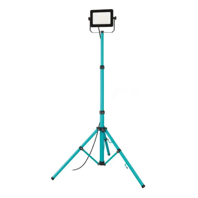 Eglo Arbejdslampe Stativ 50w 4500lm Ip65 Turkis Arbejdslampelampe 900538