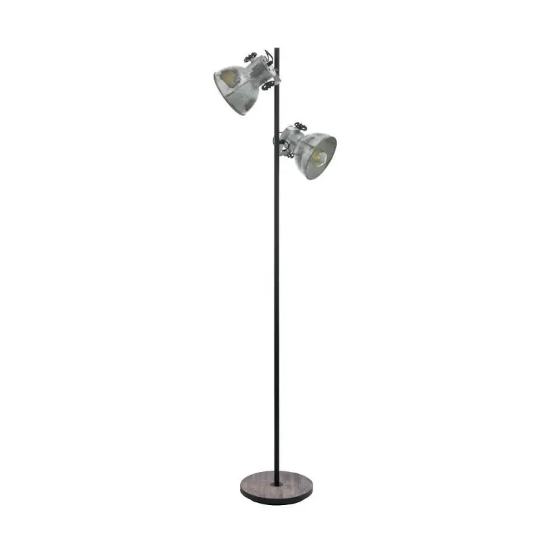 Eglo Barnstaple Gulv 2l H1580 Antik Brun Gulvlampe 49722