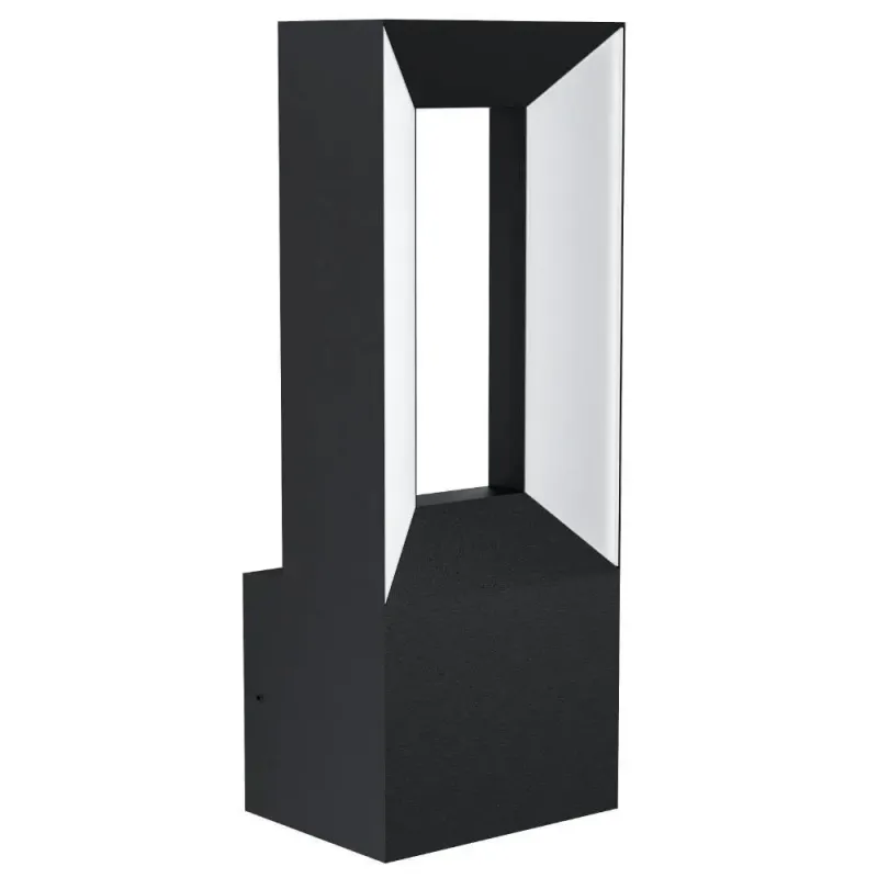 Eglo Riforano Ude Væg 2x5w 2x550lm 3000k Ip44 Sort Udendørslampe 98725