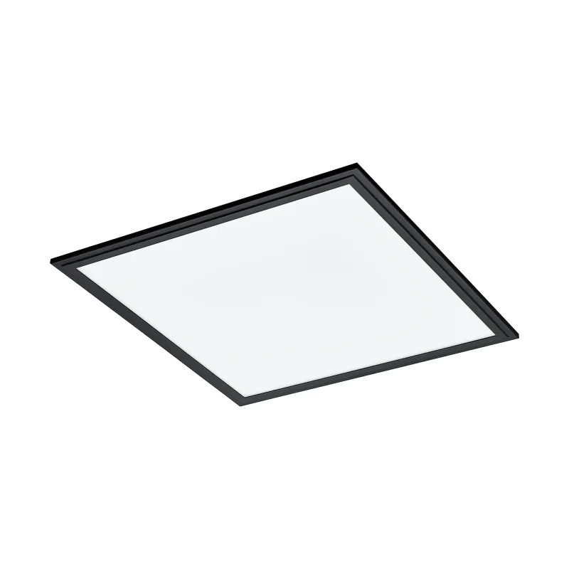 Eglo Salo   Loft 450x450 4000k Sort Hvid Loftlampe 900818