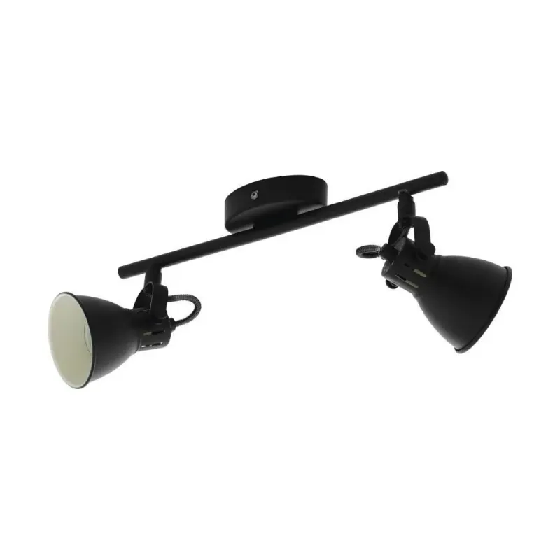 Eglo Seras Spot 2x240 Lm Sort Spotlampe 98398