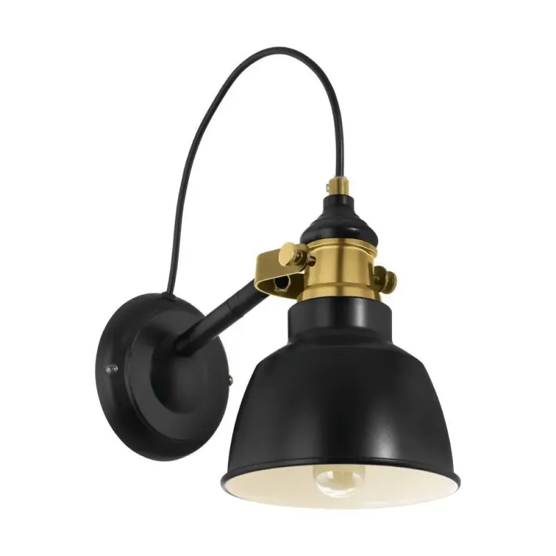 Eglo Thornford Væg Sort Bronze Væglampe 49522