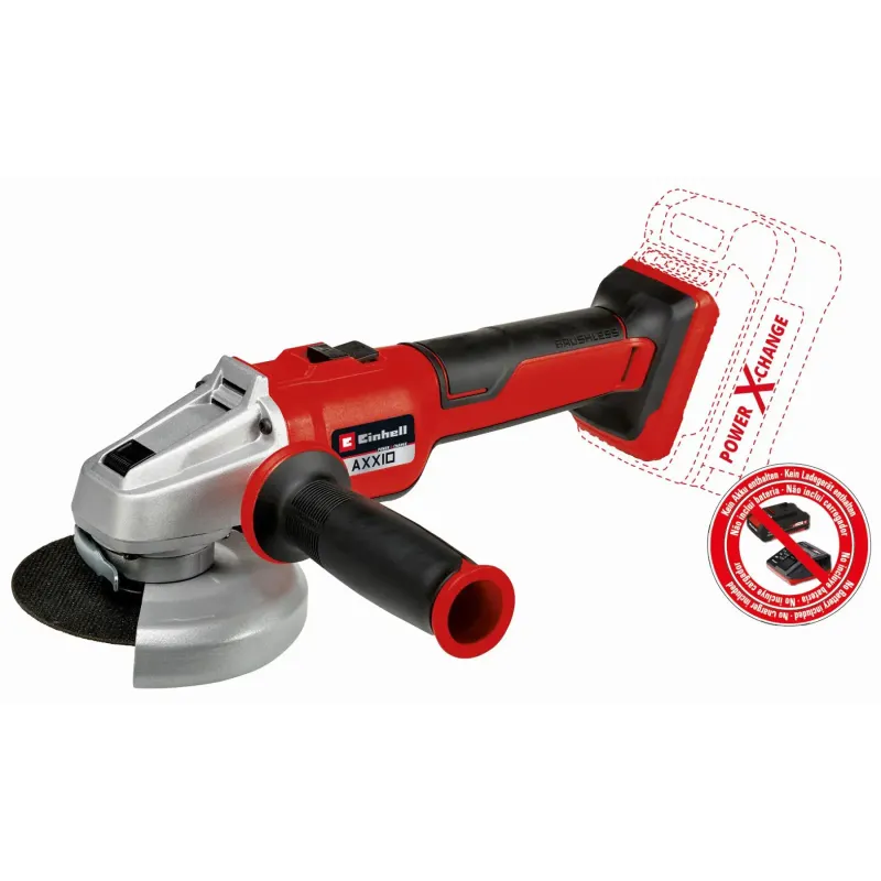 Einhell Axxio 18 125   Akku Vinkelsliber 18v   Batteri Og Lader