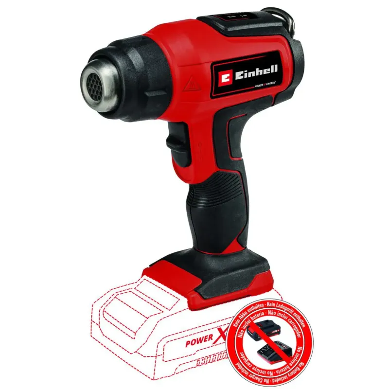 Einhell Cordless Hot Air Gun  Te-ha 18 Li Solo 4520500