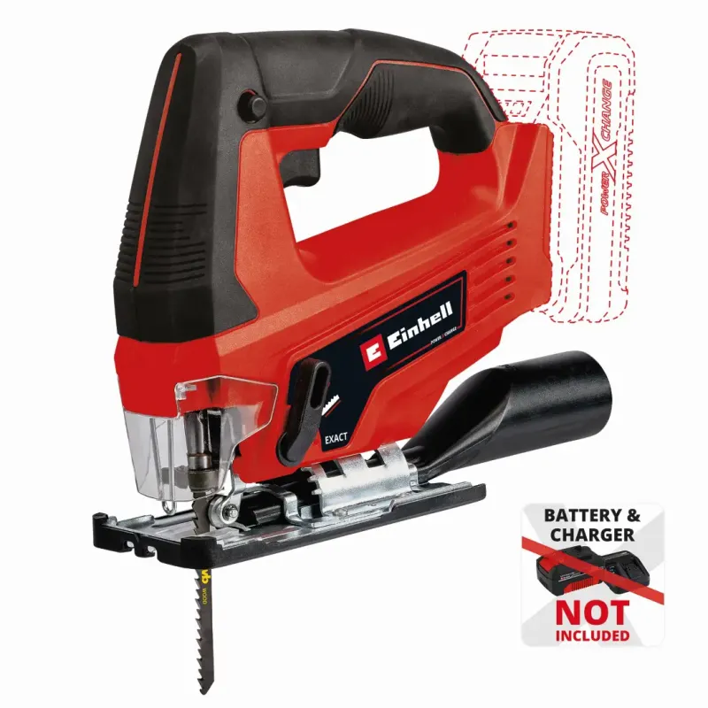 Einhell Tc-js 18 Li Akku Stiksav 18v   Batteri Og Lader