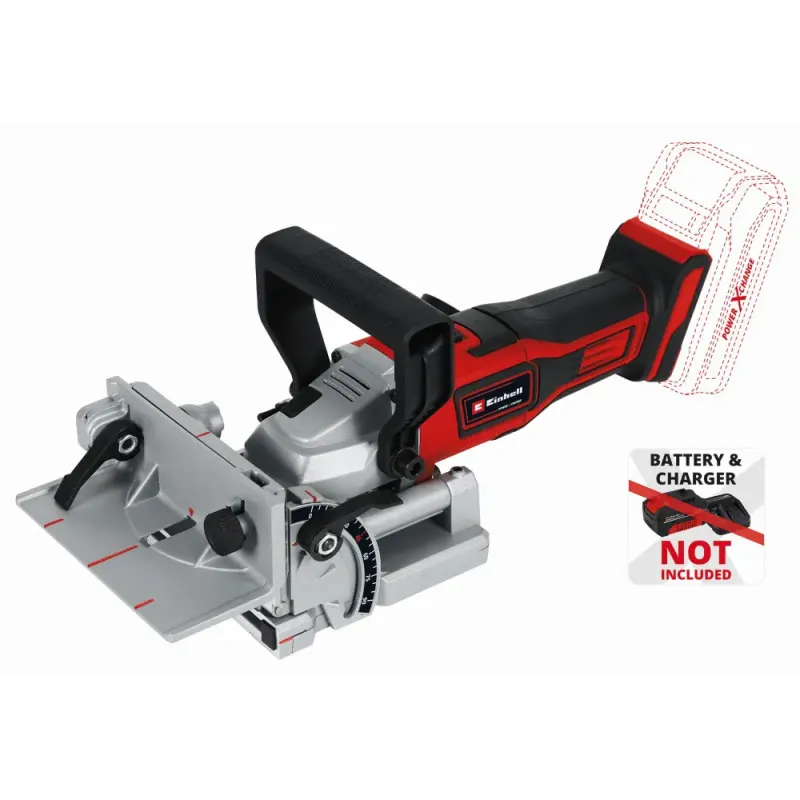 Einhell Te-bj 18 Li Lamelfræser 18 Volt   Batteri Og Lader