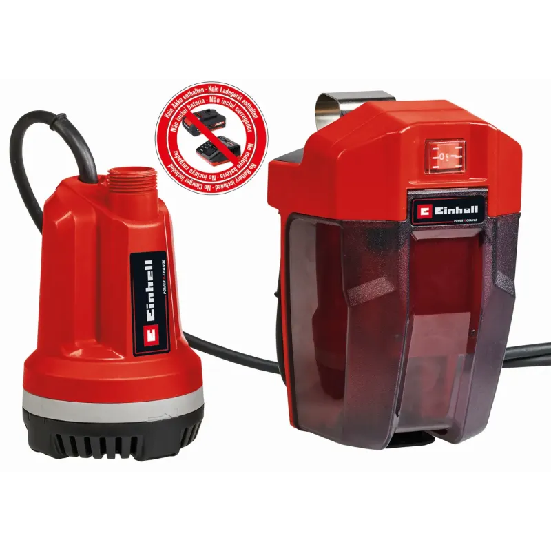 Einhell Trykpumpe Akku 3000l   20m Solo 18v- Ge-pp 18 Rb Li Solo 4170429