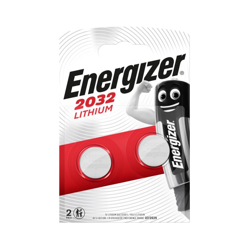Energizer Cr2032 Lithium 3v Knapcelle Batteri    Stk