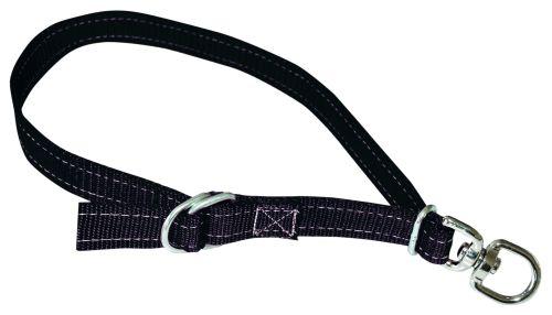 Fårehalsbånd 25mm 75cm Sort
