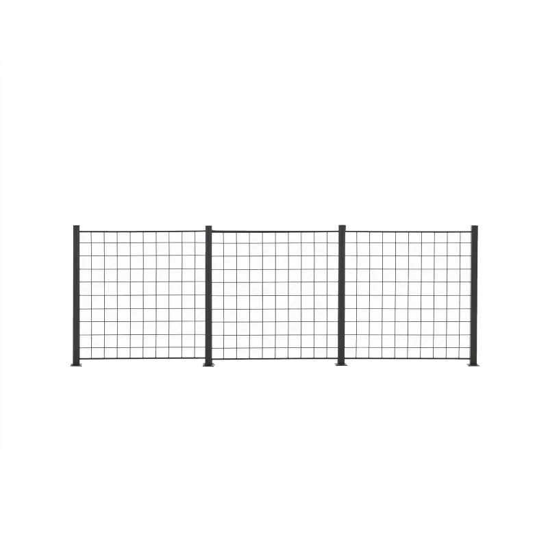 Fag Espalie Sort 100x100 Cm Inkl    Alu Stolper 108 Cm 116-092