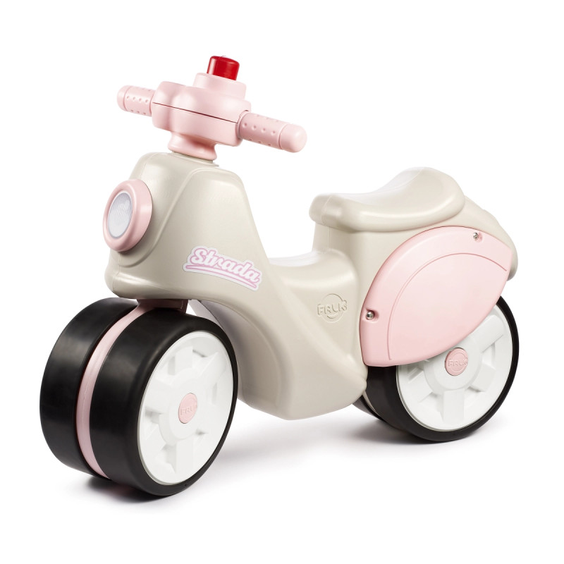 Falk Strada Første års Scooter Cremefarvet Og Rosa