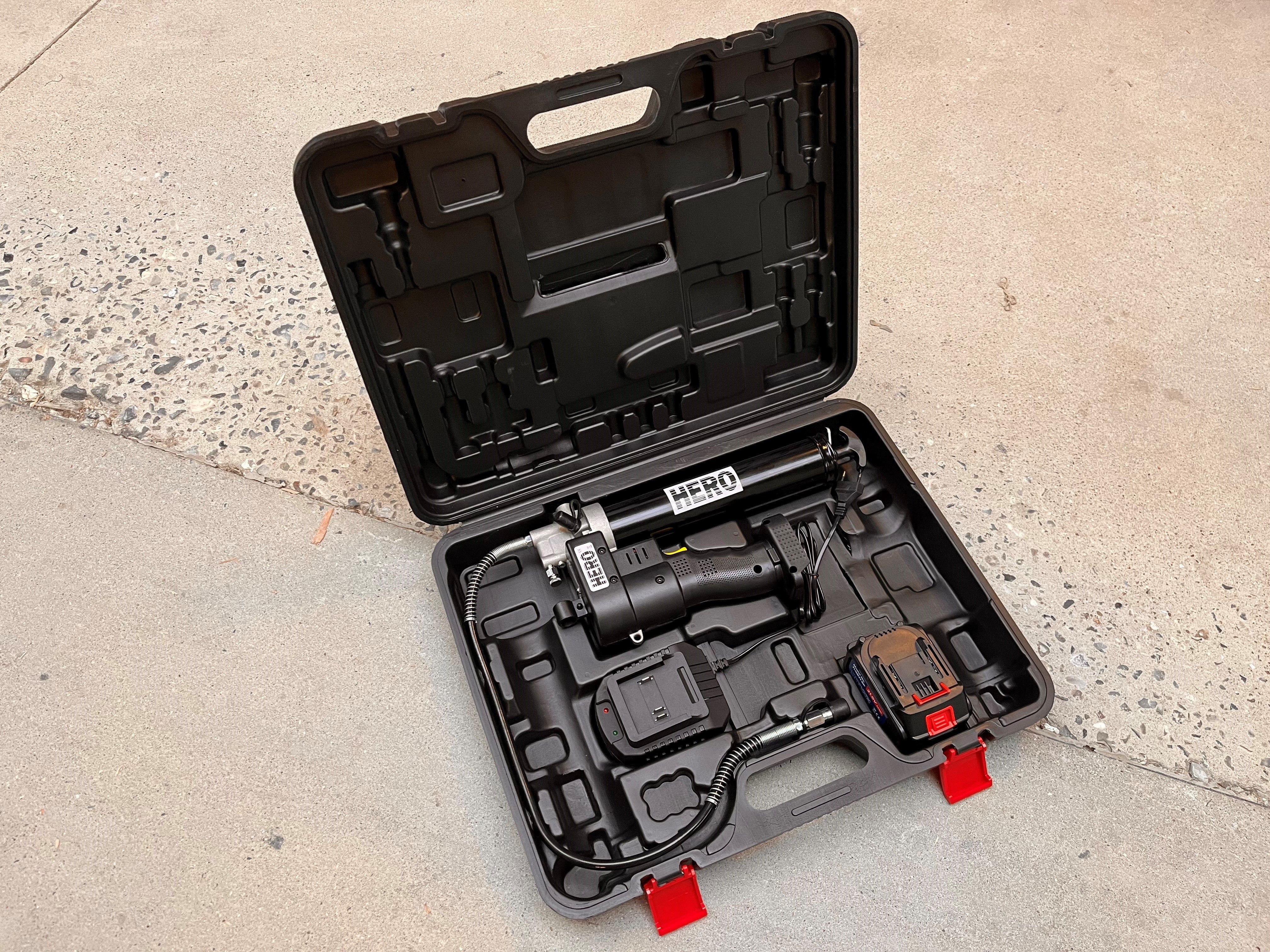 Fedtpresser 21 Volt Med   Batteri Li-ion