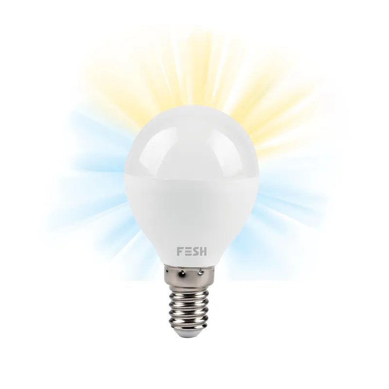 Fesh Smart Home Led Kronepære Kold Varm E14 5w   45