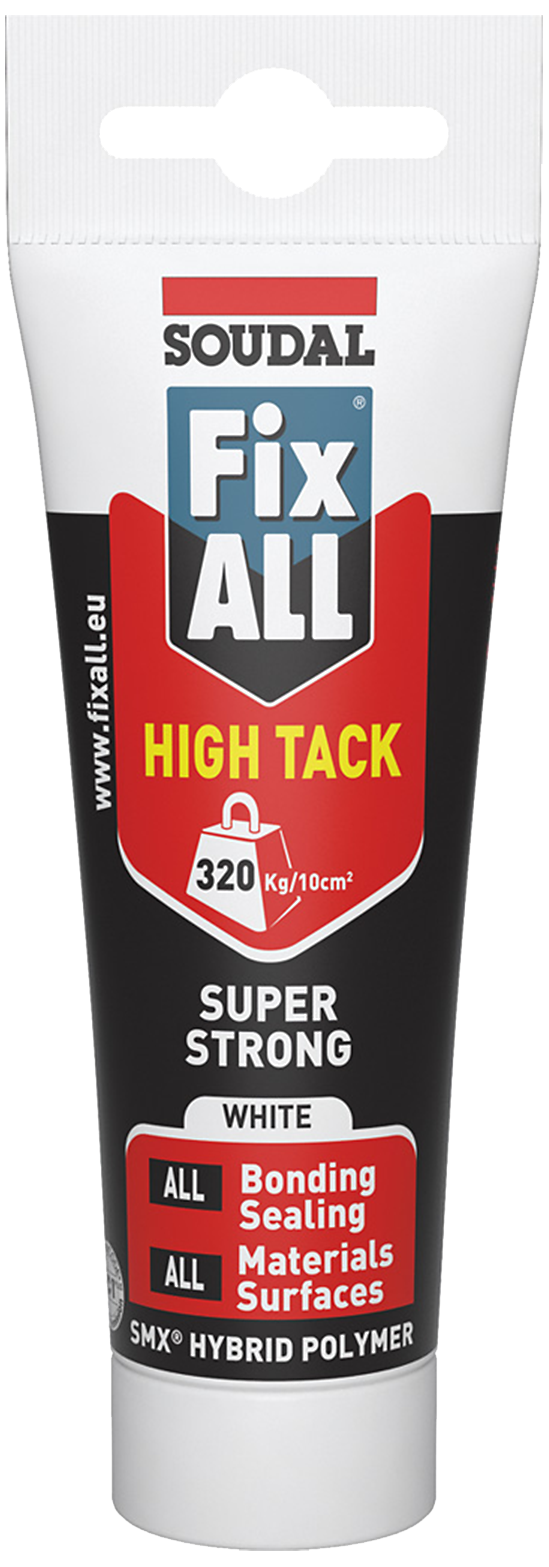 Fixall Hightack Fuge- Klæbemasse 125ml Hvid
