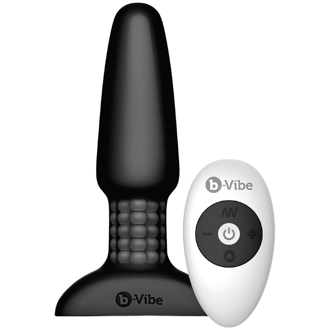 Fjernbetjent Butt Plug Med Vibration