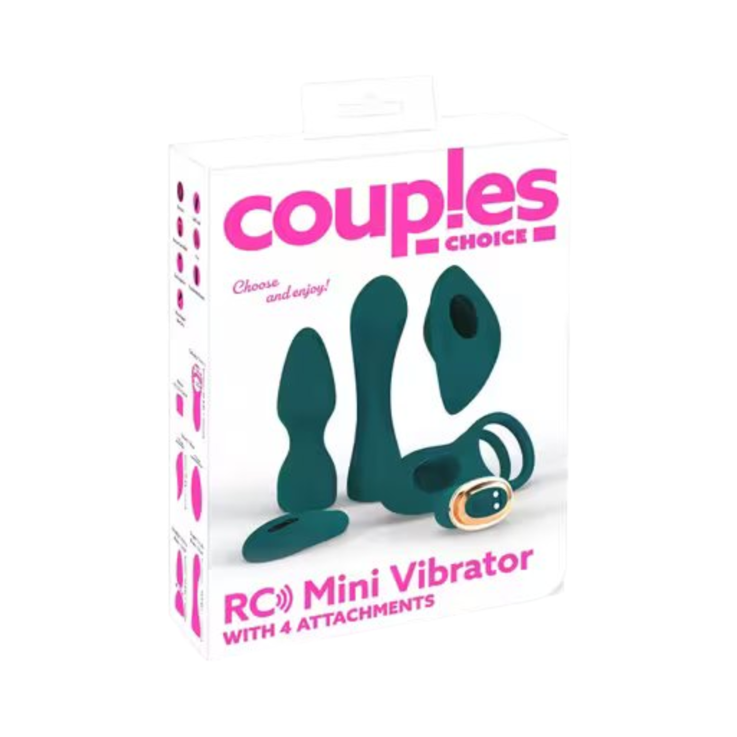 Fjernbetjent Vibrator Med   Muligheder