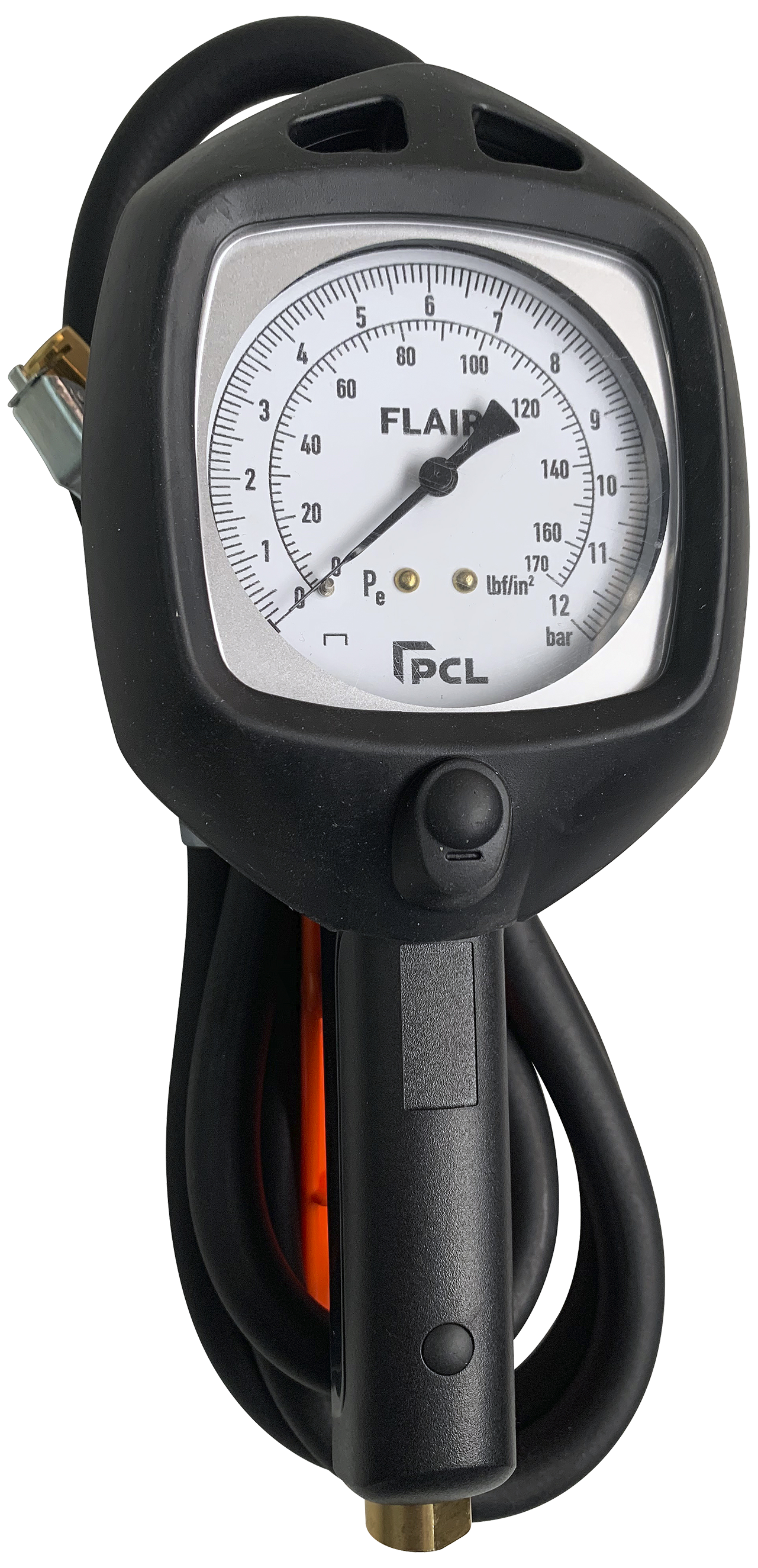 Flair Pcl Dækoppumper 12bar    8m Slange   Clip-on