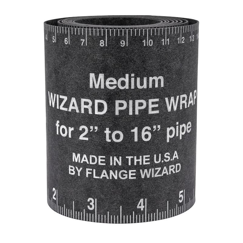Flange Wizard Wrap-around Ww-17 Medium For   Quot -16 Quot  Rør  60 Quot  Længde         Quot  Bredde